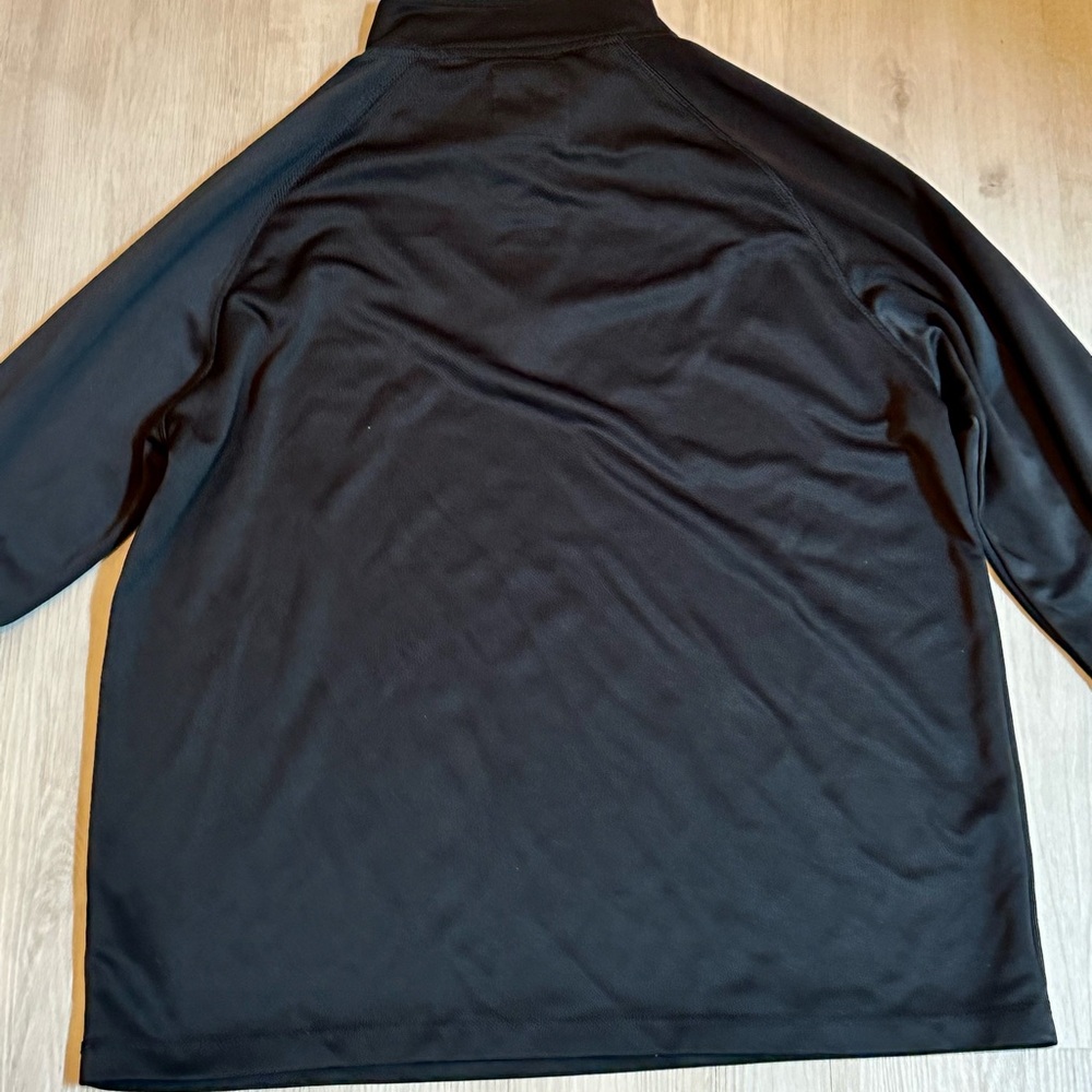 Black boohooMAN Active Fit 1/4 Zip Top, Size Large - Gym Style & Functionality - Picture 16 of 16
